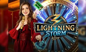 Live Casino Dealer Baccarat ကတ်ဖြန့်နေသောပုံ